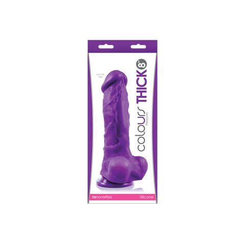 Colours Pleasures - Thick 8 Inch - Purple