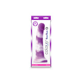 Colours Pleasures Yum Yum 8 Inch Dildo Purple