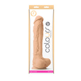 Colours Pleasures 10 Inch Dildo White