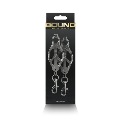 Bound Nipple Clamps C3 Gunmetal