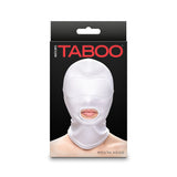 Hustler's Taboo Mouth Hood White