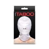 Hustler's Taboo Zippered Mouth Hood White