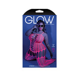 Hypnotic Bodystocking Queen Size Neon Pink