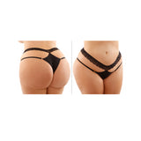 Ren Lace And Microfiber Panty Queen Size