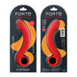 F-19: 100% Silicone Plug O/S Red