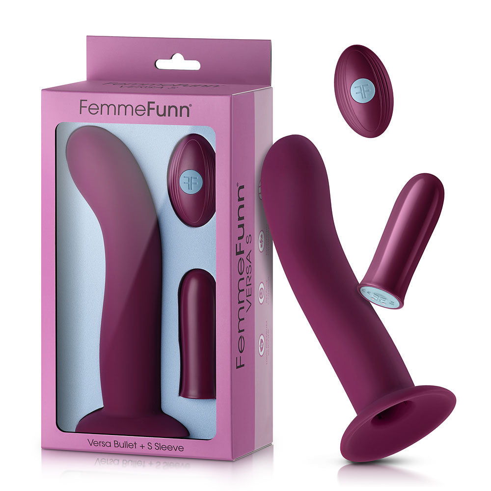 Versa Bullet + S Sleeve Dark Fucshia