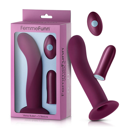 Versa Bullet + S Sleeve Dark Fucshia