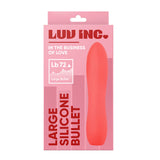 Lb72 Large Silicone Bullet Coral