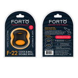 F-22: D Ring Liquid Silicone 49/50Mm Black