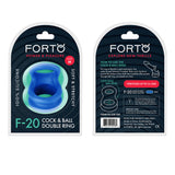 F-20: Balls Stretcher Liquid Silicone 55/72Mm Blue