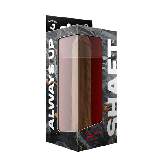 Model J 9.5 Inch Liquid Silicone Dong Oak