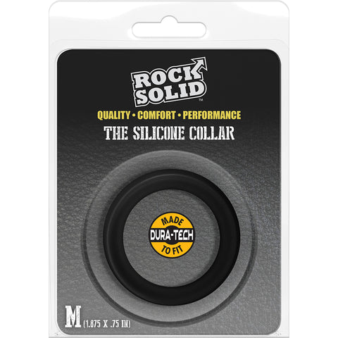 Rock Solid Collar Medium Black