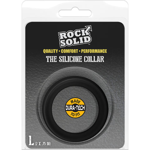 Rock Solid Collar Large Black