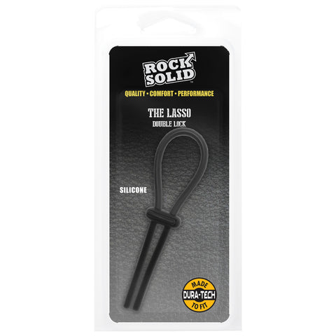 Rock Solid Lasso Double Lock Black