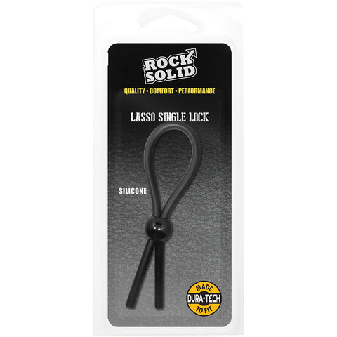 Rock Solid Lasso Single Lock Black