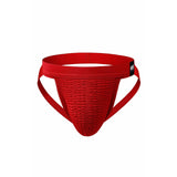 Mob Fetish Swim Jockstrap Red Small