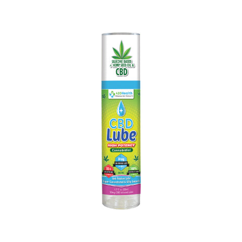 420 Health CBD Lube 1.7 oz. Bottle