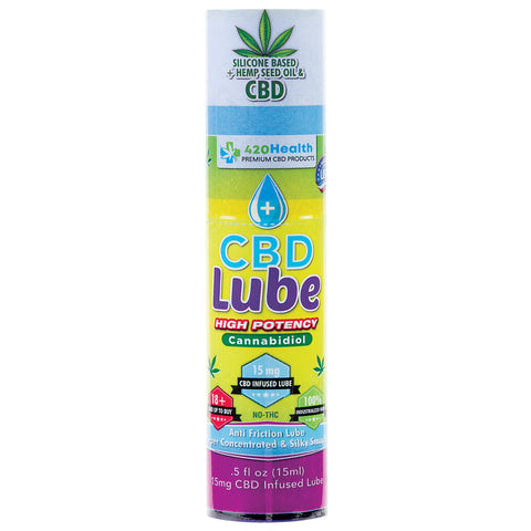 420 Health Cbd Lube 0.50 oz Bottle