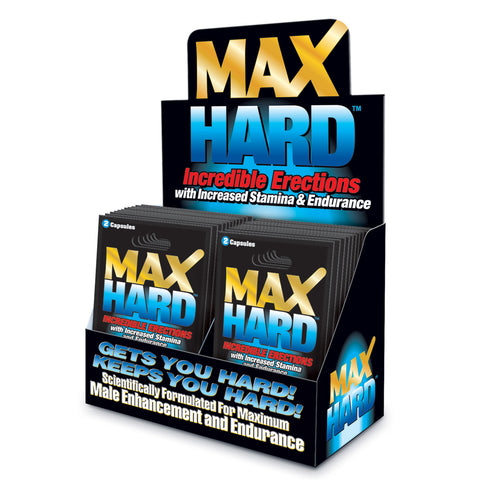 MAX Hard 2Pk 24Ct Display