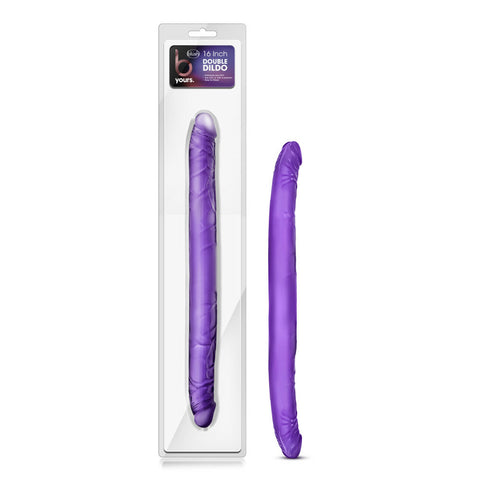 B Yours 16 Inch Double Dilo Purple