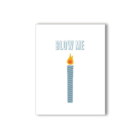 Blow Me Naughtykard