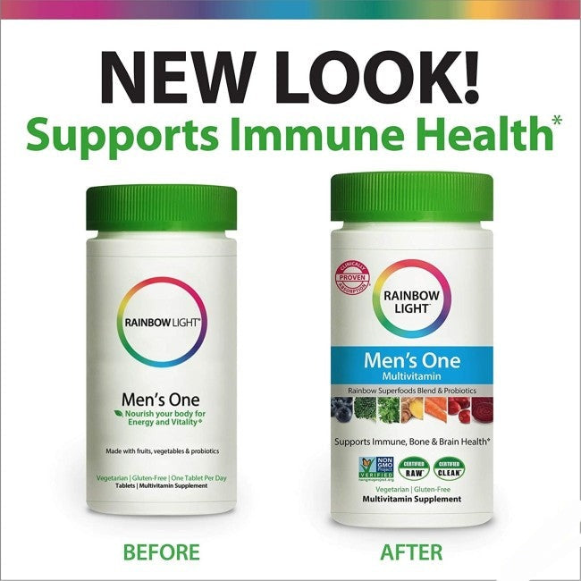 Rainbow Light Men’s One Multivitamin for Men