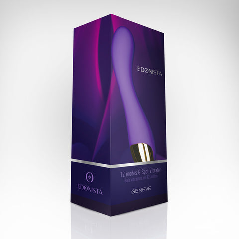 Geneve G Spot Vibrator Purple & Gold