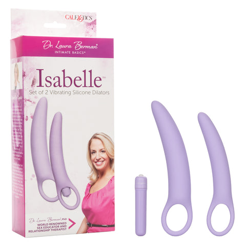 Dr. Laura Berman Isabelle Set Of 2 Vibrating Silicone Dilators