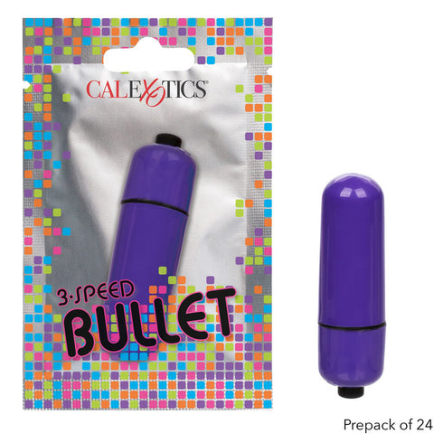 Foil Pack 3-Speed Bullet Purple 24 Pack