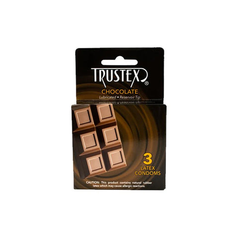 Trustex Chocolate Flavored Condoms 3Pk