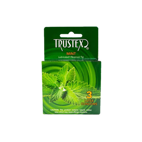 Trustex Mint Flavored Condom 3Pk