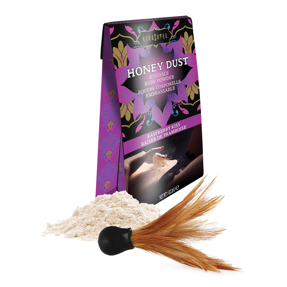 Kama Sutra Honey Dust Raspberry Kiss 1 oz.