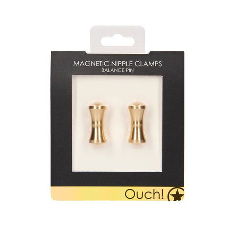 Ouch! Magnetic Nipple Clamps Balance Pin Gold