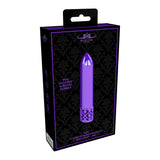 Royal Gems Glitz Rechargeable Abs Bullet Purple