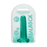 Non Realistic Dildo With Suction Cup 5.3 Inch Turquoise