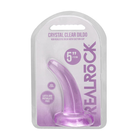 Non Realistic Dildo With Suction Cup 4.5 Inch Purple