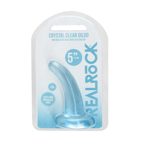 Non Realistic Dildo With Suction Cup 4.5 Inch Blue