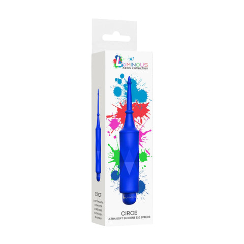 Luminous Circe Abs Bullet With Silicone Sleeve 10-Speeds Royal Blue