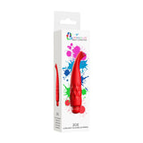 Luminous Zoe Abs Bullet With Silicone Sleeve 10-Speeds Red