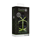 Ouch! Body Harness Glow In The Dark L/Xl