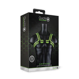 Ouch! Buckle Harness Glow In The Dark S/M