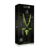 Ouch! Full Body Harness Glow In The Dark S/M