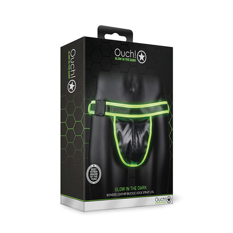 Ouch! Buckle Jock Strap Glow In The Dark L/Xl