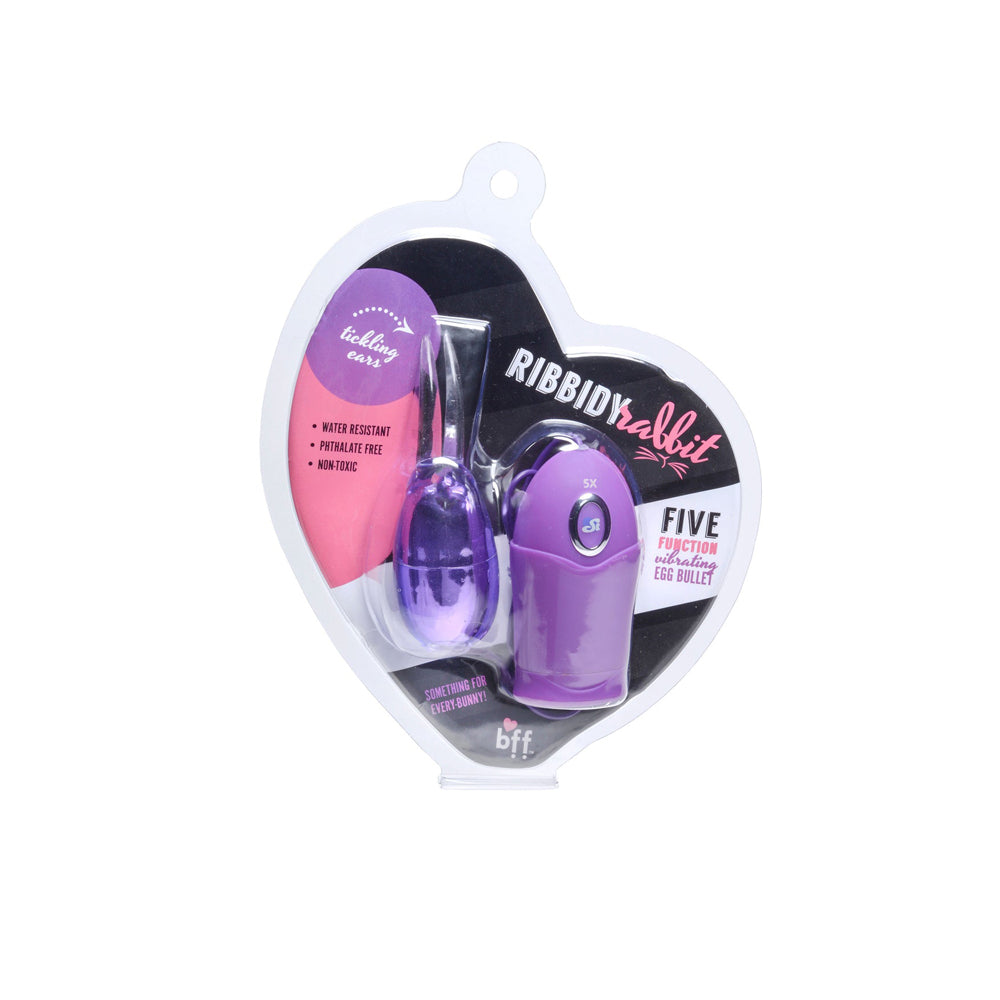 Ribbidy Rabbit Egg Bullet Purple