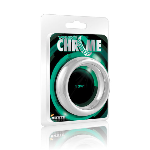 Wide Chrome Donut -1.75 Inch