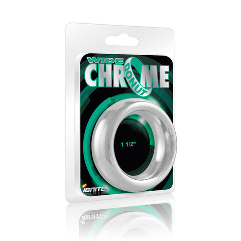 Wide Chrome Donut -1.5 Inch