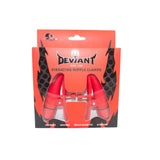 Vibrating Nipple Clamps Red