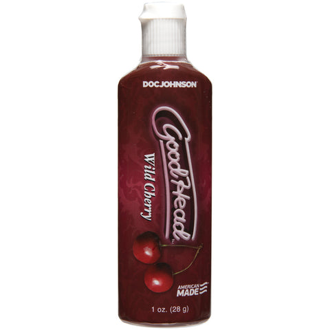 Goodhead Oral Delight Gel 1 oz. Bottle Wild Cherry