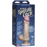 The Realistic Cock - ULTRASKYN - Vibrating 6 Inch Vanilla