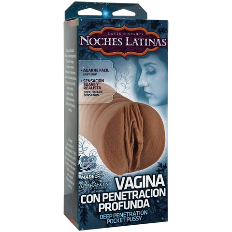 Noches Latinas - ULTRASKYN Vagina Con Penetracion Profunda Caramel